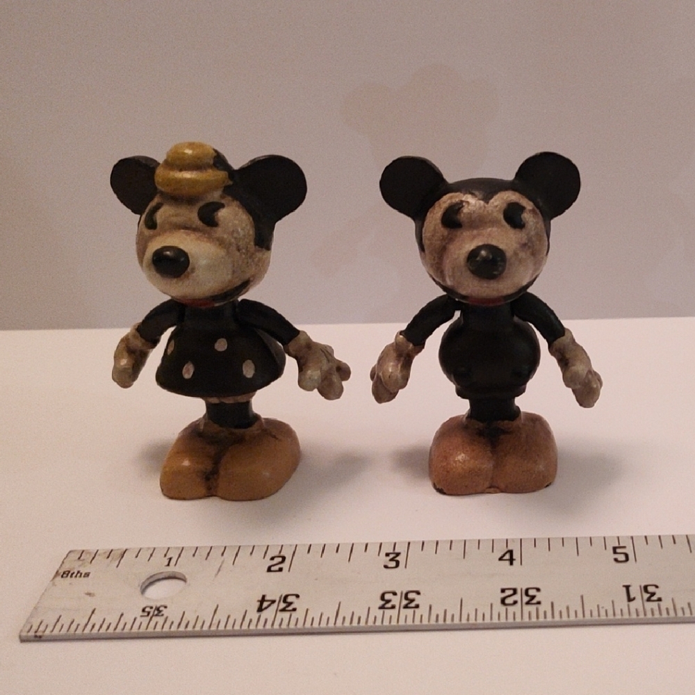 Vintage Style Mouse Figurines